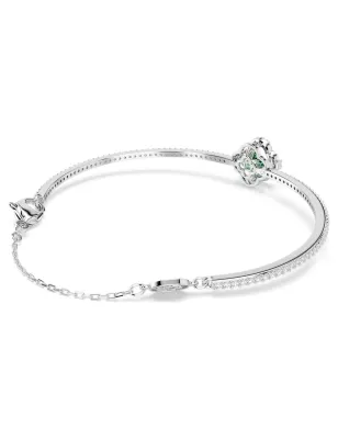 Bracciale Rigido Una Angelic, Verde, Placcato Rodio Donna Swarovski - category_name - XDMG De Marchi Gianotti