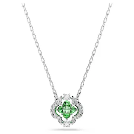 Collana pendente Una Angelic, Verde, Placcato Rodio Donna Swarovski - category_name - XDMG De Marchi Gianotti
