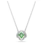Collana pendente Una Angelic, Verde, Placcato Rodio Donna Swarovski Collana pendente Una Angelic, Verde, Placcato Rodio Donna Swarovski