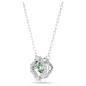 Collana pendente Una Angelic, Verde, Placcato Rodio Donna Swarovski Collana pendente Una Angelic, Verde, Placcato Rodio Donna Swarovski