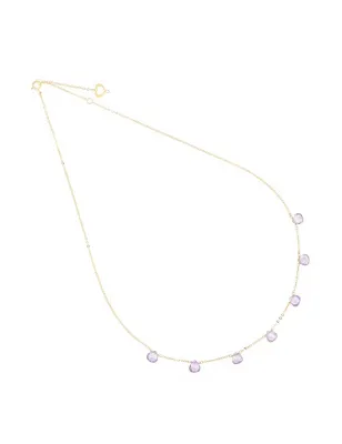 Girocollo 18KT Drops Ametista Donna Maman et Sophie - category_name - XDMG De Marchi Gianotti