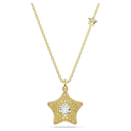 Collana Dorata Sublima, Stella, Multicolore Donna Swarovski - category_name - XDMG De Marchi Gianotti