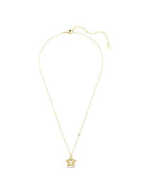 Collana Dorata Sublima, Stella, Multicolore Donna Swarovski