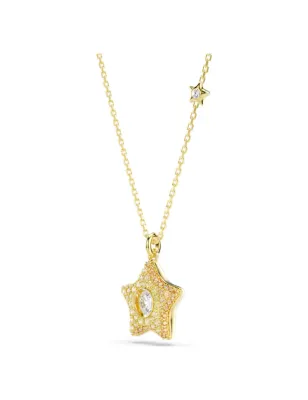 Collana Dorata Sublima, Stella, Multicolore Donna Swarovski - category_name - XDMG De Marchi Gianotti