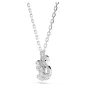 Collana Pendente Swan, Cigno, Bianco, Placcato Rodio Swarovski Collana Pendente Swan, Cigno, Bianco, Placcato Rodio Swarovski
