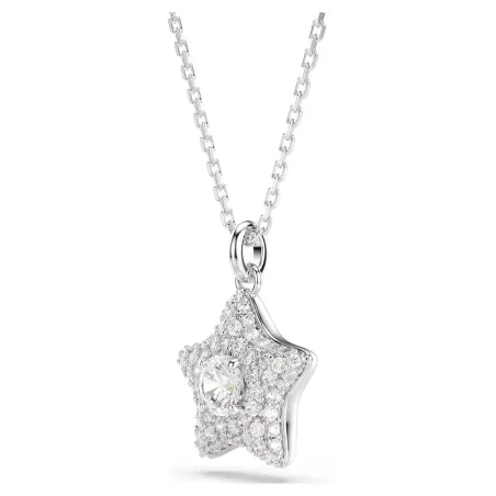 Collana Pendente Sublima, Stella, Placcato Rodio Donna Swarovski
