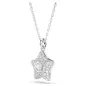 Collana Pendente Sublima, Stella, Placcato Rodio Donna Swarovski Collana Pendente Sublima, Stella, Placcato Rodio Donna Swarovski