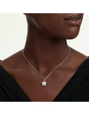 Collana Pendente Sublima, Stella, Placcato Rodio Donna Swarovski - category_name - XDMG De Marchi Gianotti