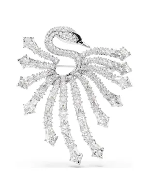 Spilla Vienna, Cigno, Bianca, Taglio Misto Donna Swarovski - category_name - XDMG De Marchi Gianotti