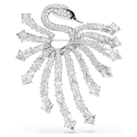 Spilla Vienna, Cigno, Bianca, Taglio Misto Donna Swarovski - category_name - XDMG De Marchi Gianotti