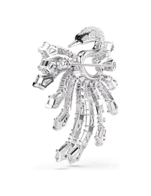 Spilla Vienna, Cigno, Bianca, Taglio Misto Donna Swarovski - category_name - XDMG De Marchi Gianotti