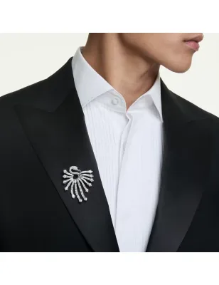 Spilla Vienna, Cigno, Bianca, Taglio Misto Donna Swarovski - category_name - XDMG De Marchi Gianotti