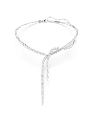 Collana a Y Mesmera, Taglio Misto, Bianca Donna Swarovski