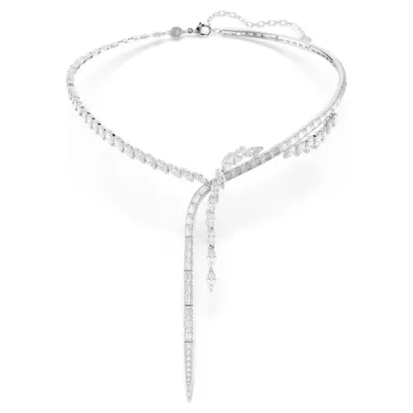 Collana a Y Mesmera, Taglio Misto, Bianca Donna Swarovski