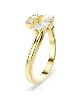 Anello Aperto Mesmera, Finitura Oro 18K, mis.58 Donna Swarovski