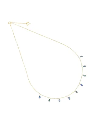Girocollo 18KT Drops Zaffiri Blu Donna Maman et Sophie - category_name - XDMG De Marchi Gianotti