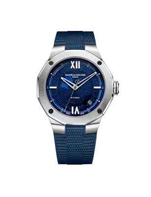 OROLOGIO BAUMATIC BLU UOMO BAUME & MERCIER RIVIERA - category_name - XDMG De Marchi Gianotti