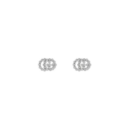 ORECCHINI ORO BIANCO DIAMANTI DONNA GUCCI GG RUNNING - category_name - XDMG De Marchi Gianotti