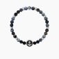 BRACCIALE AGATA BLU PAPA' SEI LA MIA FORZA UOMO KIDULT 
