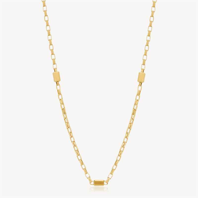 COLLANA ACCIAIO PVD ORO LOGAN UOMO BROSWAY COLLANA ACCIAIO PVD ORO LOGAN UOMO BROSWAY