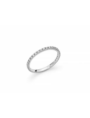 Anello Eternelle oro bianco e Diamanti 0.25 Ct DONNA Miluna - category_name - XDMG De Marchi Gianotti