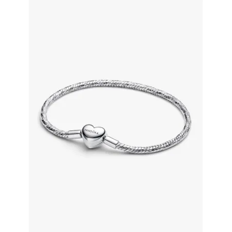 Bracciale maglia snake sfaccettata chiusura cuore cm.21 Pandora - category_name - XDMG De Marchi Gianotti