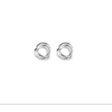 Orecchini Bottone Aria in Argento Donna Giovanni Raspini - category_name - XDMG De Marchi Gianotti
