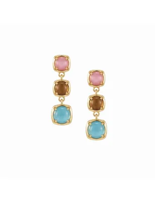 Orecchini Dune Pendenti in Ottone Dorato Donna Amen - category_name - XDMG De Marchi Gianotti