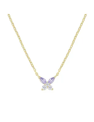 Collana Petali Lilla Dorata Donna Amen - category_name - XDMG De Marchi Gianotti