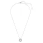 Collana pendente Sublima, taglio Round, Placcato Rodio Donna Swarovski Collana pendente Sublima, taglio Round, Placcato Rodio Donna Swarovski
