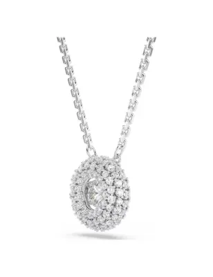 Collana pendente Sublima, taglio Round, Placcato Rodio Donna Swarovski - category_name - XDMG De Marchi Gianotti