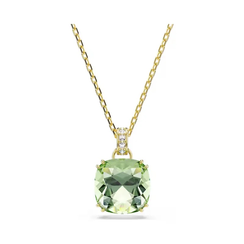 Collana Pendente Millenia, Taglio Cushion, Verde Donna Swarovski Collana Pendente Millenia, Taglio Cushion, Verde Donna Swarovski