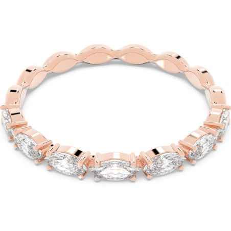 ANELLO DONNA COLOR ORO ROSA SWAROVSKI VITTORE - category_name - XDMG De Marchi Gianotti