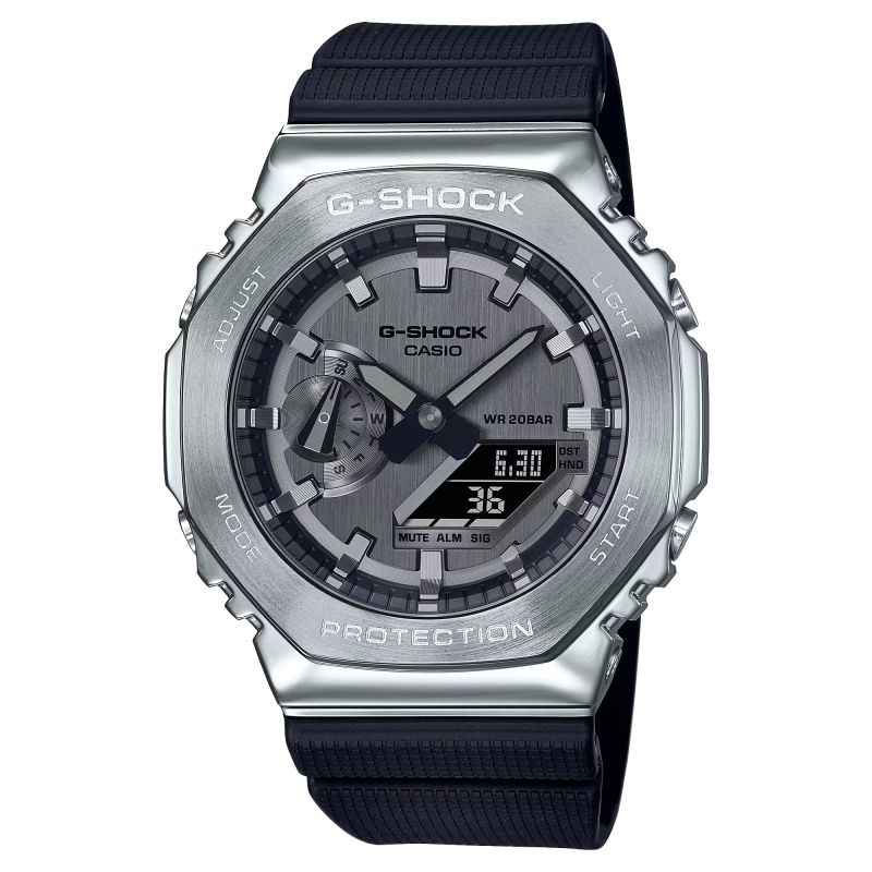 OROLOGIO ACCIAIO E RESINA UOMO CASIO G-SHOCK OROLOGIO ACCIAIO E RESINA UOMO CASIO G-SHOCK
