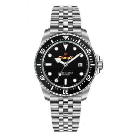 OROLOGIO AL QUARZO QUADRANTE NERO UOMO CLONEX  - category_name - XDMG De Marchi Gianotti