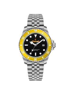 OROLOGIO AL QUARZO QUADRANTE NERO UOMO CLONEX  - category_name - XDMG De Marchi Gianotti