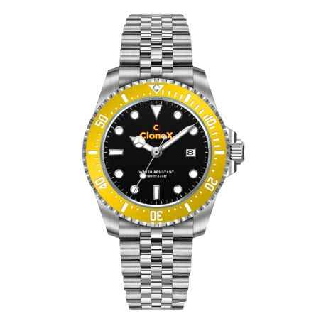 OROLOGIO AL QUARZO QUADRANTE NERO UOMO CLONEX  - category_name - XDMG De Marchi Gianotti