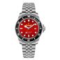 OROLOGIO AL QUARZO QUADRANTE ROSSO UOMO CLONEX OROLOGIO AL QUARZO QUADRANTE ROSSO UOMO CLONEX