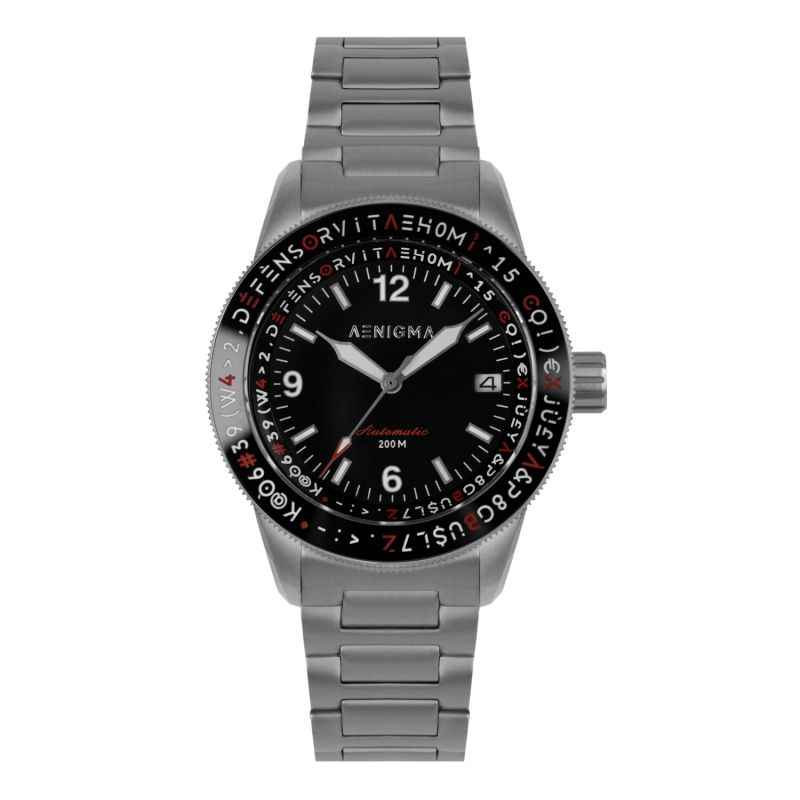 OROLOGIO CODEX DEFENSOR VITAE NERO UOMO AENIGMA 