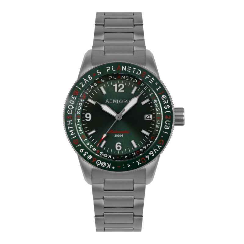 OROLOGIO CODEX PLANET DEFENDER VERDE UOMO AENIGMA OROLOGIO CODEX PLANET DEFENDER VERDE UOMO AENIGMA