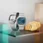 Orologio AQ-240E-7AEF Vintage Analogico-Digitale Acciaio Casio Orologio AQ-240E-7AEF Vintage Analogico-Digitale Acciaio Casio