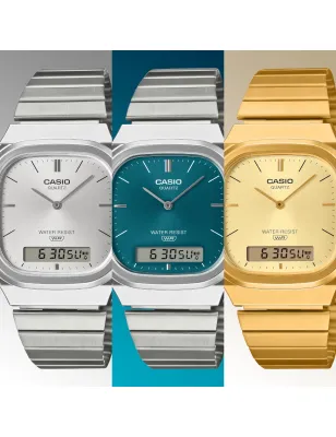 Orologio AQ-240E-7AEF Vintage Analogico-Digitale Acciaio Casio - category_name - XDMG De Marchi Gianotti