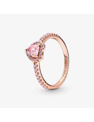 ANELLO CUORE IN RILIEVO ROSA MIS.56 DONNA PANDORA - category_name - XDMG De Marchi Gianotti