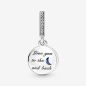 CHARM PENDENTE TO THE MOON AND BACK PANDORA CHARM PENDENTE TO THE MOON AND BACK PANDORA