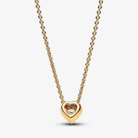 COLLANA CUORE IN RILIEVO DONNA PANDORA 
