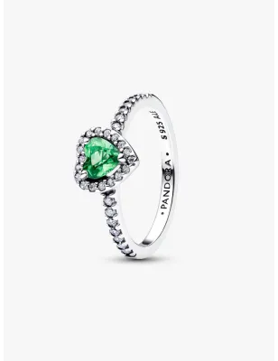 Anello Cuore in Rilievo Verde Chiaro m.52 Donna Pandora - category_name - XDMG De Marchi Gianotti