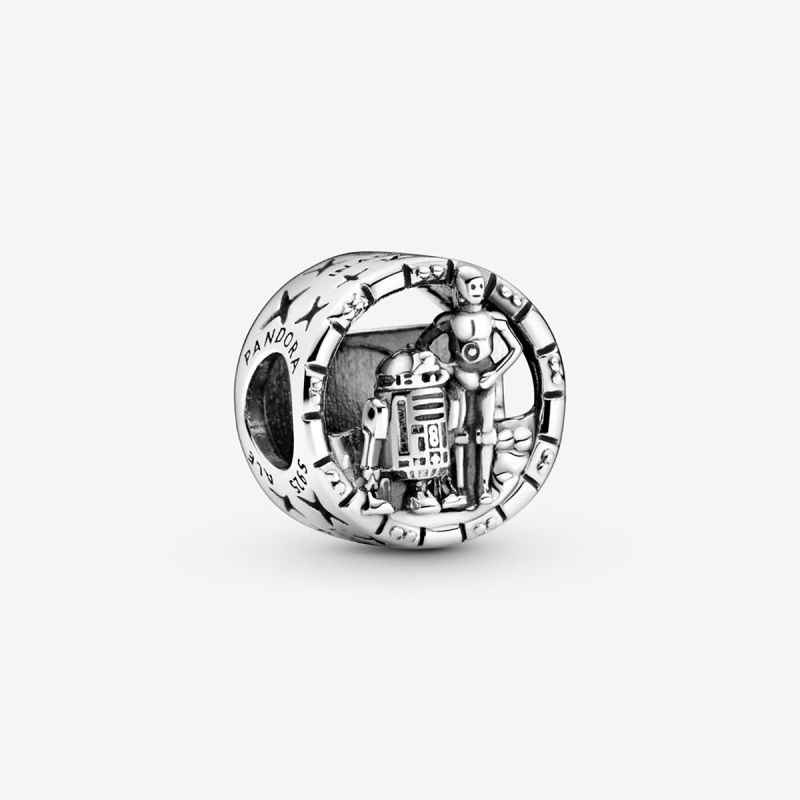Charm Star Wars C-3PO e R2-D2 Donna Pandora Star Wars Charm Star Wars C-3PO e R2-D2 Donna Pandora Star Wars
