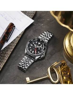 Orologio 5 Sports SSK001K1 Automatico GMT Acciaio Uomo Seiko