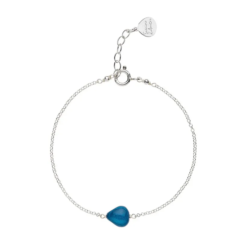 Bracciale Semino d'Amore Le Bleu Profondo Blu Donna Rossoprezioso Bracciale Semino d'Amore Le Bleu Profondo Blu Donna Rossoprezioso