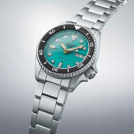 Orologio Turchese Skx Suits Style Uomo Seiko 5 Sports